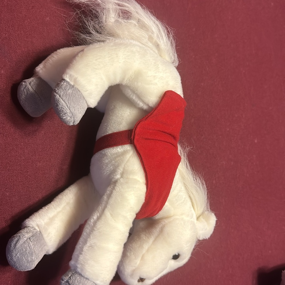 Wells Fargo “Snowflake “stuffed pony - Picture 3 of 4